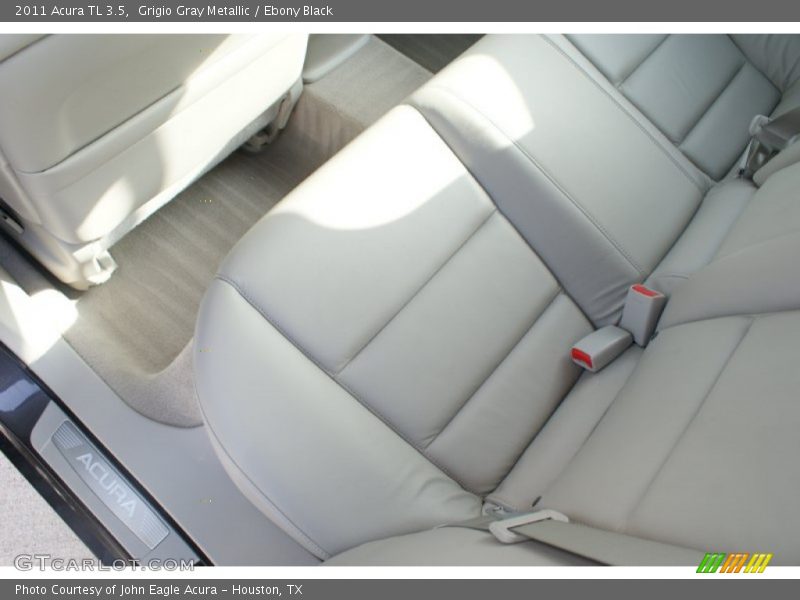 Grigio Gray Metallic / Ebony Black 2011 Acura TL 3.5