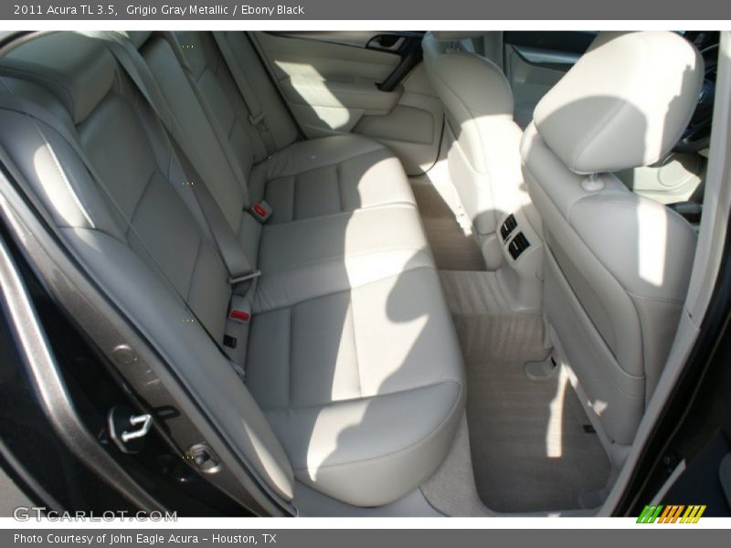 Grigio Gray Metallic / Ebony Black 2011 Acura TL 3.5