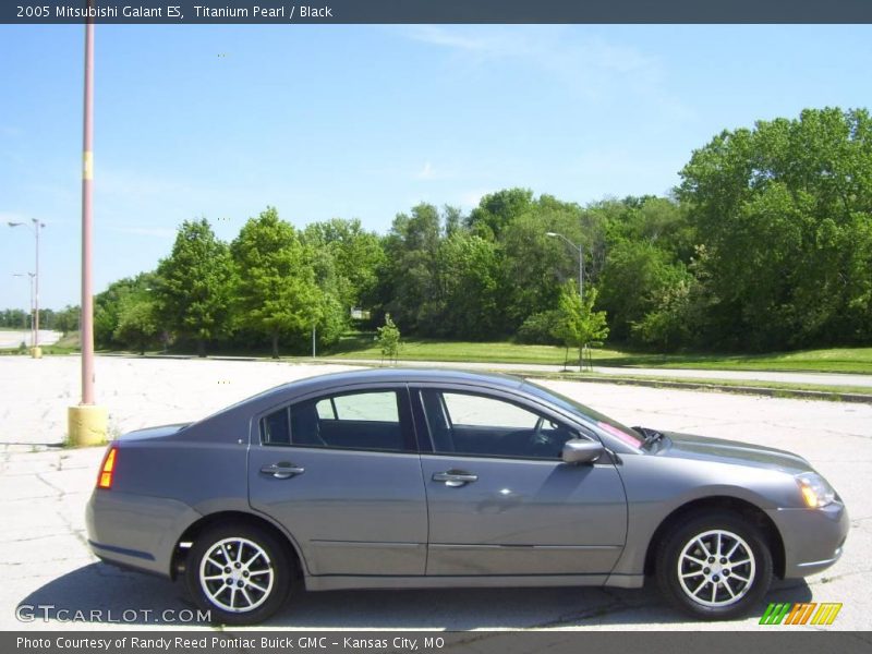 Titanium Pearl / Black 2005 Mitsubishi Galant ES
