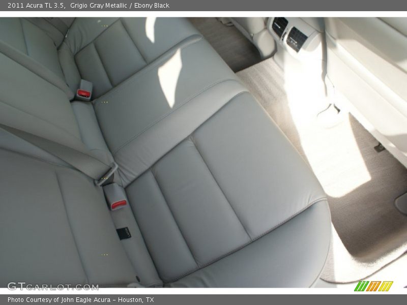 Grigio Gray Metallic / Ebony Black 2011 Acura TL 3.5