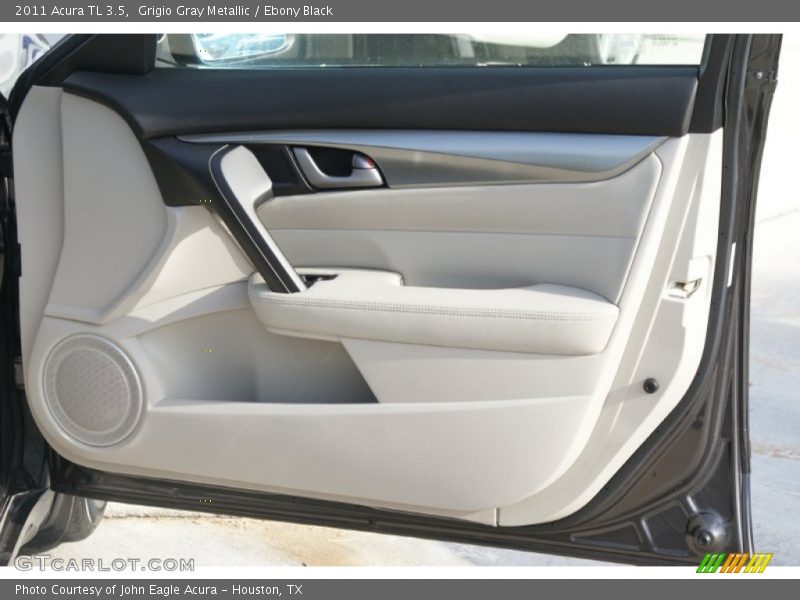 Grigio Gray Metallic / Ebony Black 2011 Acura TL 3.5