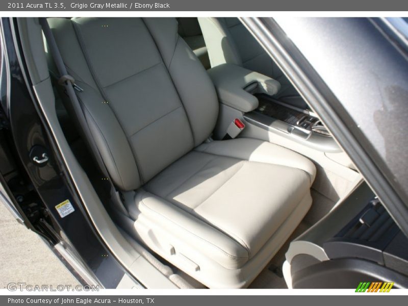 Grigio Gray Metallic / Ebony Black 2011 Acura TL 3.5