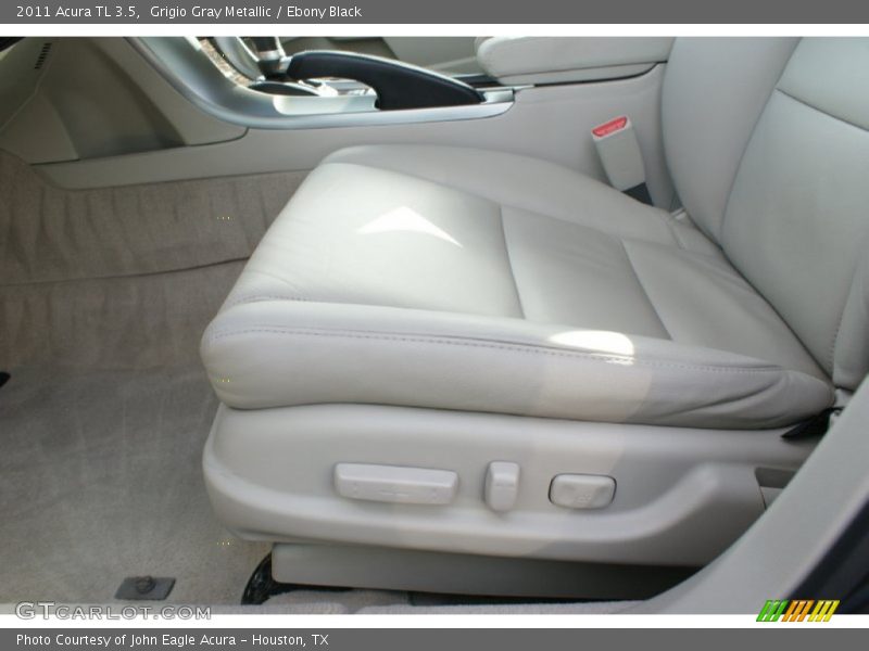 Grigio Gray Metallic / Ebony Black 2011 Acura TL 3.5