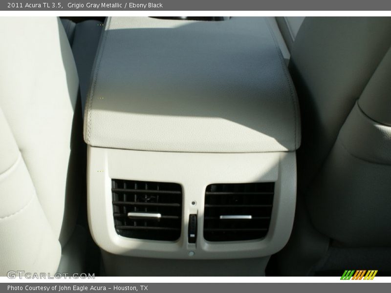 Grigio Gray Metallic / Ebony Black 2011 Acura TL 3.5