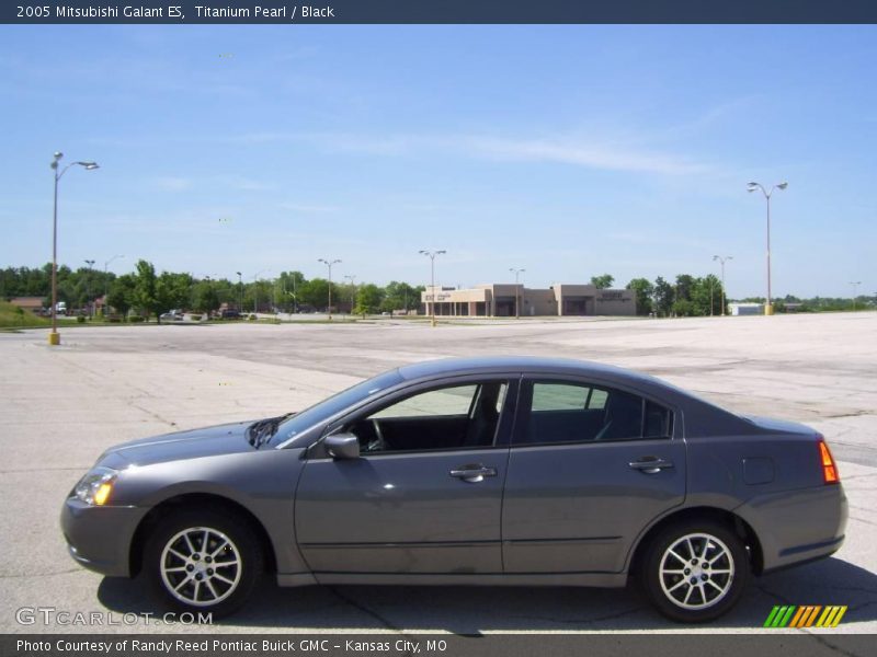 Titanium Pearl / Black 2005 Mitsubishi Galant ES