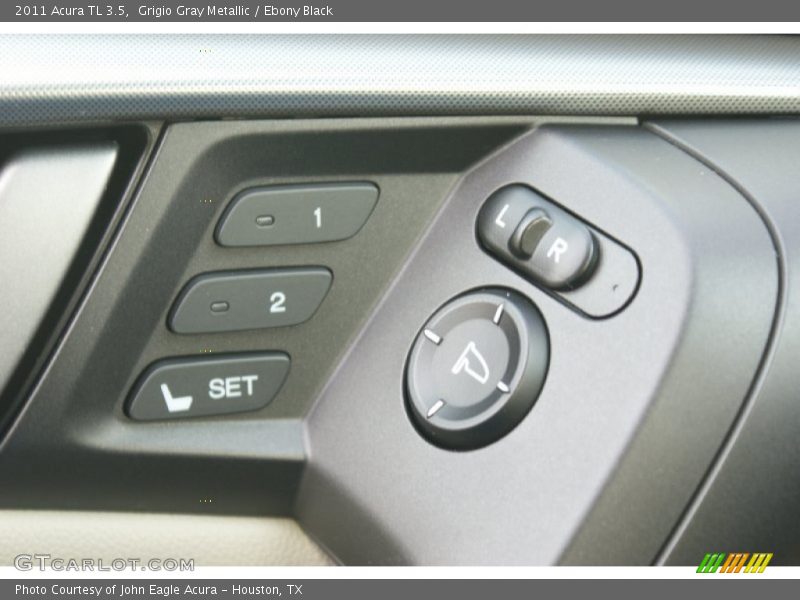 Grigio Gray Metallic / Ebony Black 2011 Acura TL 3.5