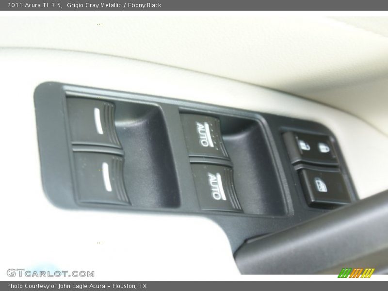 Grigio Gray Metallic / Ebony Black 2011 Acura TL 3.5