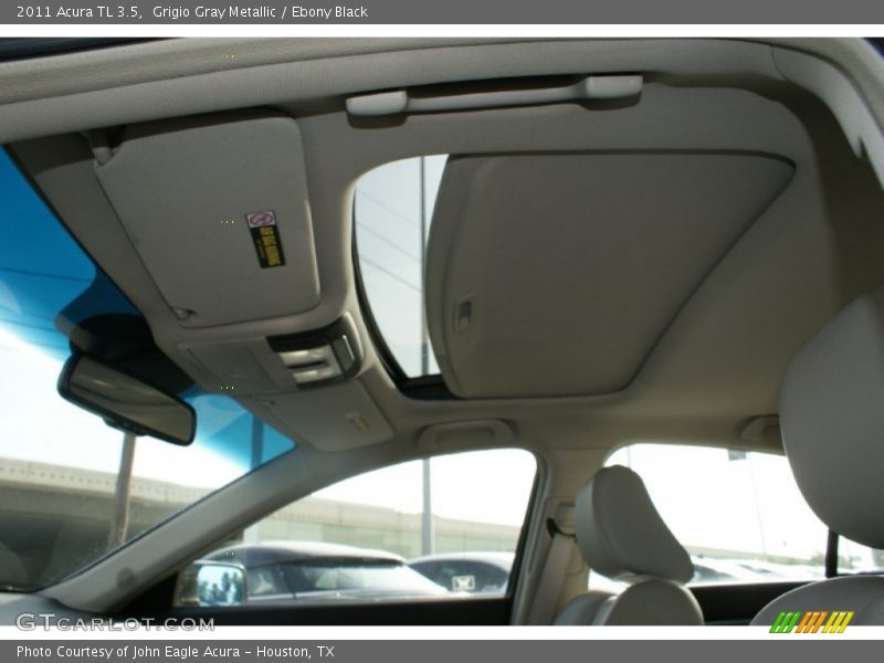 Grigio Gray Metallic / Ebony Black 2011 Acura TL 3.5