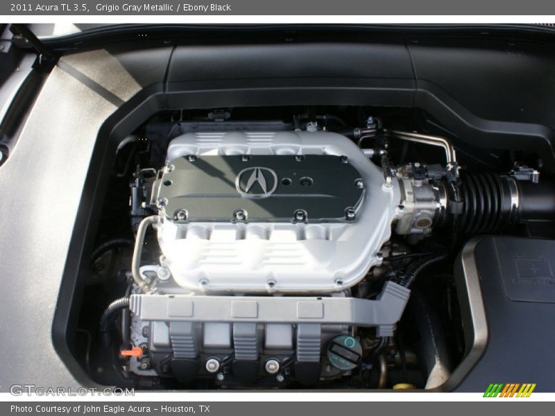 Grigio Gray Metallic / Ebony Black 2011 Acura TL 3.5