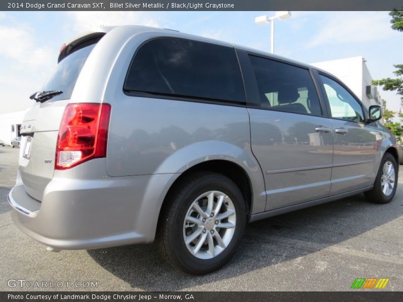 Billet Silver Metallic / Black/Light Graystone 2014 Dodge Grand Caravan SXT