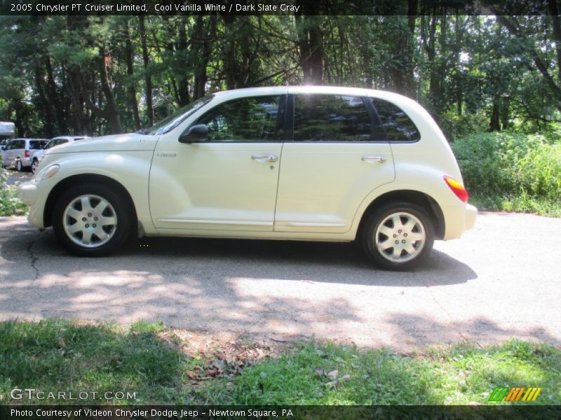 Cool Vanilla White / Dark Slate Gray 2005 Chrysler PT Cruiser Limited