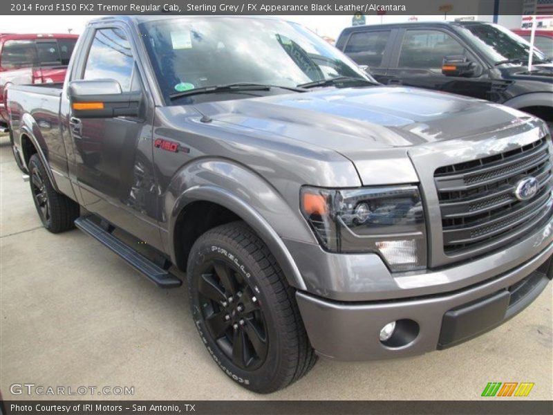 Sterling Grey / FX Appearance Black Leather/Alcantara 2014 Ford F150 FX2 Tremor Regular Cab