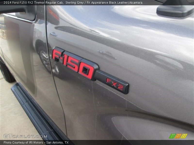 Sterling Grey / FX Appearance Black Leather/Alcantara 2014 Ford F150 FX2 Tremor Regular Cab