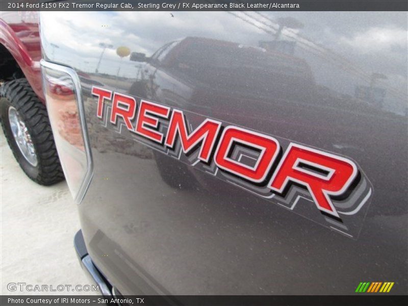 Sterling Grey / FX Appearance Black Leather/Alcantara 2014 Ford F150 FX2 Tremor Regular Cab