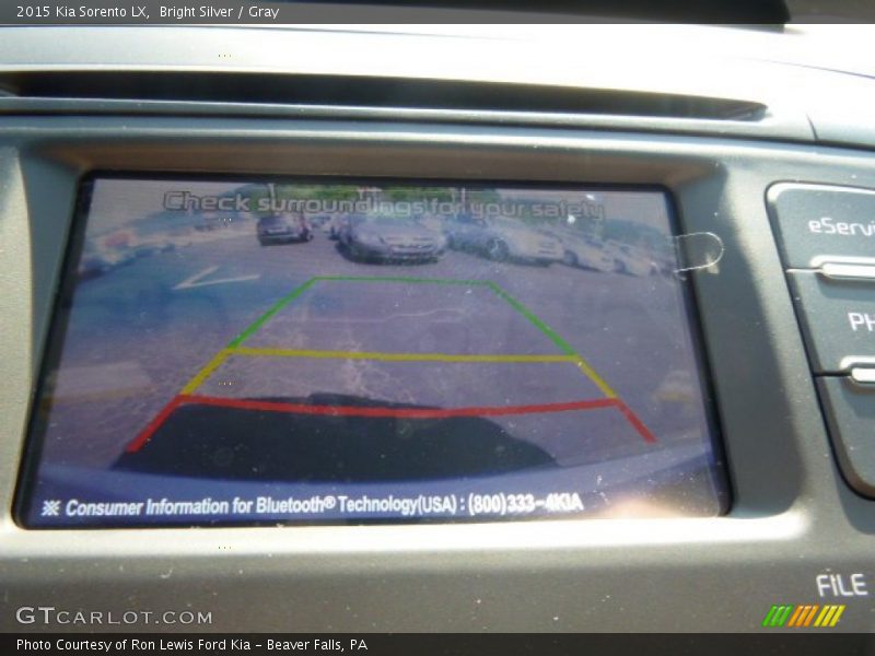 Bright Silver / Gray 2015 Kia Sorento LX