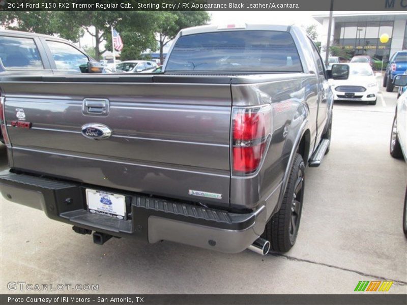 Sterling Grey / FX Appearance Black Leather/Alcantara 2014 Ford F150 FX2 Tremor Regular Cab