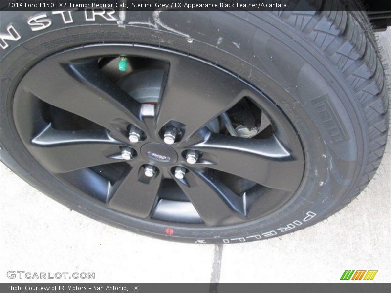 Sterling Grey / FX Appearance Black Leather/Alcantara 2014 Ford F150 FX2 Tremor Regular Cab