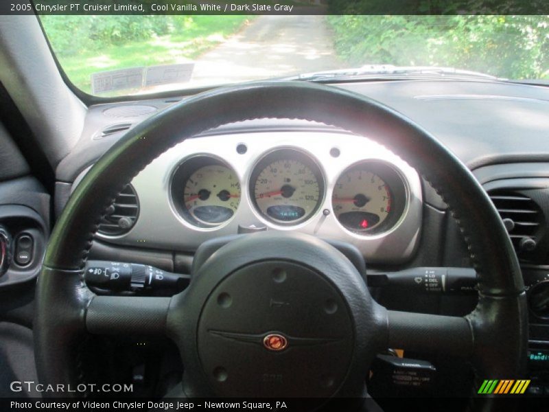 Cool Vanilla White / Dark Slate Gray 2005 Chrysler PT Cruiser Limited