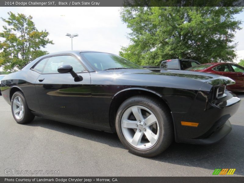 Black / Dark Slate Gray 2014 Dodge Challenger SXT
