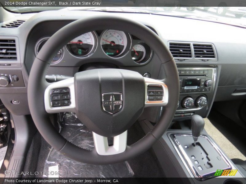 Black / Dark Slate Gray 2014 Dodge Challenger SXT