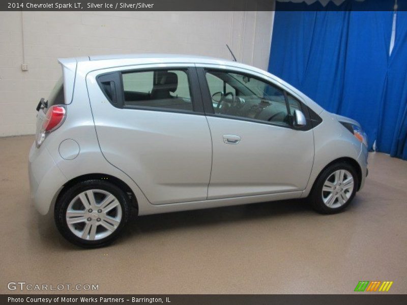 Silver Ice / Silver/Silver 2014 Chevrolet Spark LT
