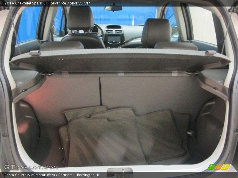 Silver Ice / Silver/Silver 2014 Chevrolet Spark LT
