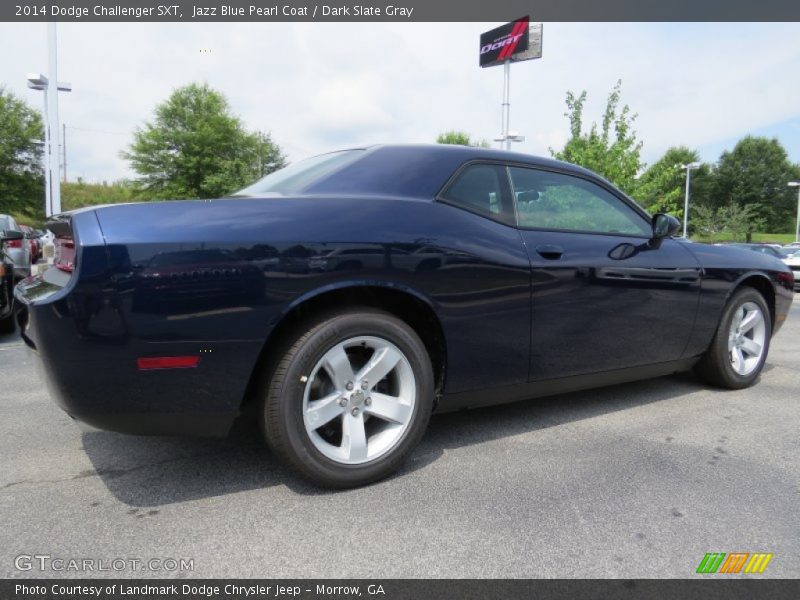Jazz Blue Pearl Coat / Dark Slate Gray 2014 Dodge Challenger SXT
