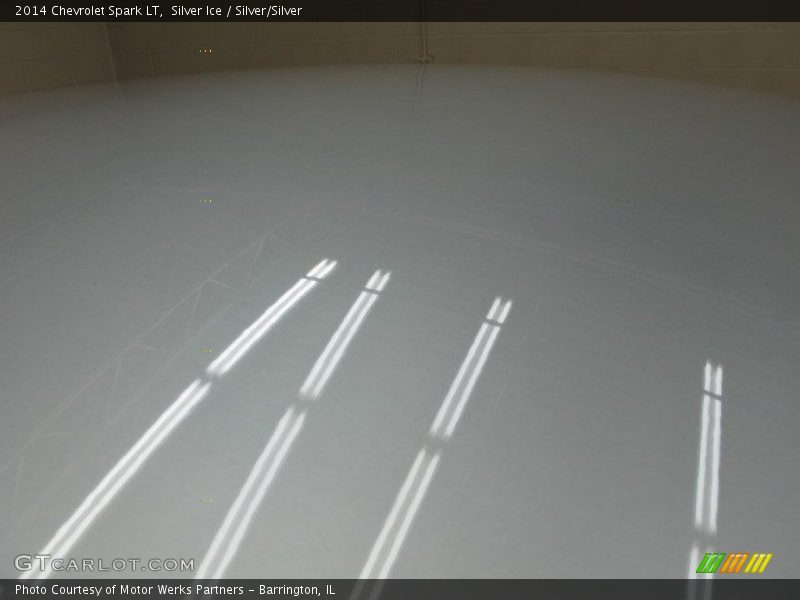 Silver Ice / Silver/Silver 2014 Chevrolet Spark LT