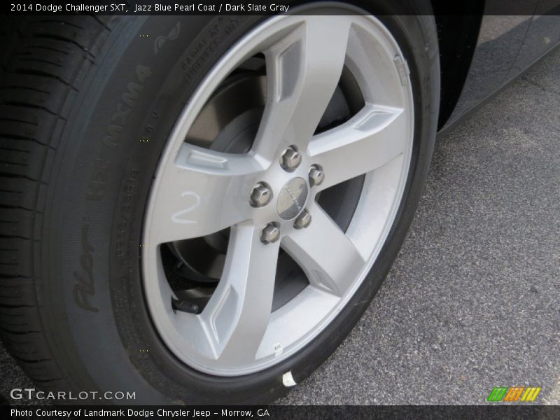 Jazz Blue Pearl Coat / Dark Slate Gray 2014 Dodge Challenger SXT