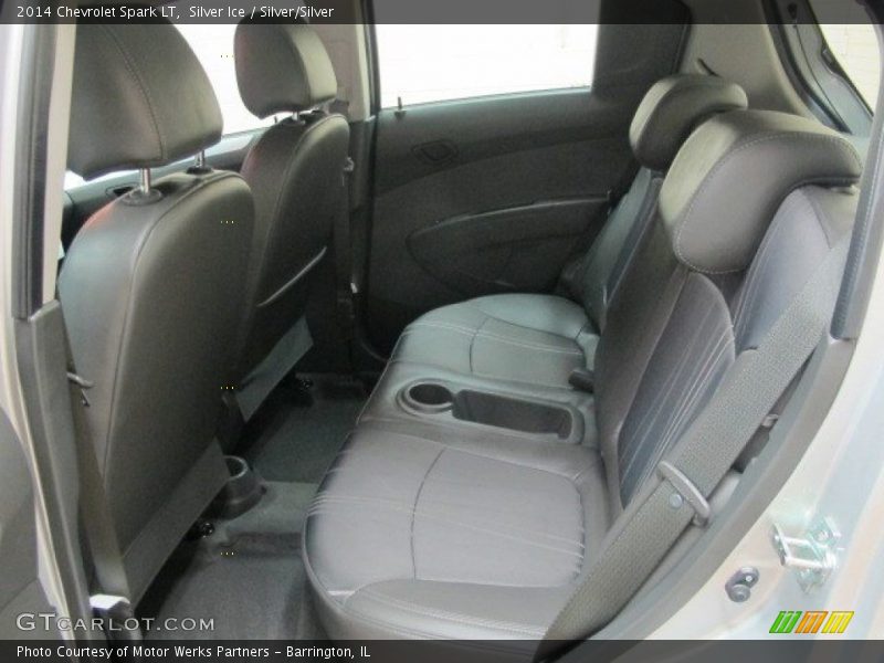 Silver Ice / Silver/Silver 2014 Chevrolet Spark LT