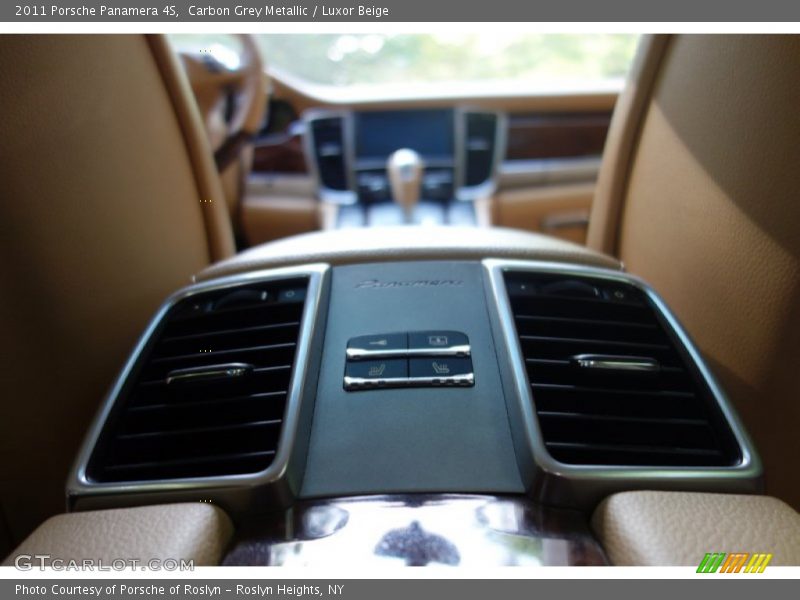 Carbon Grey Metallic / Luxor Beige 2011 Porsche Panamera 4S