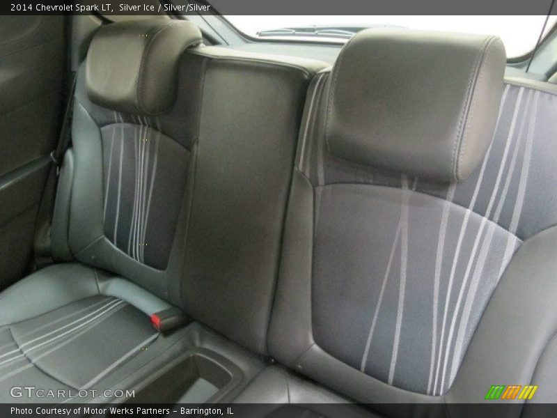 Silver Ice / Silver/Silver 2014 Chevrolet Spark LT