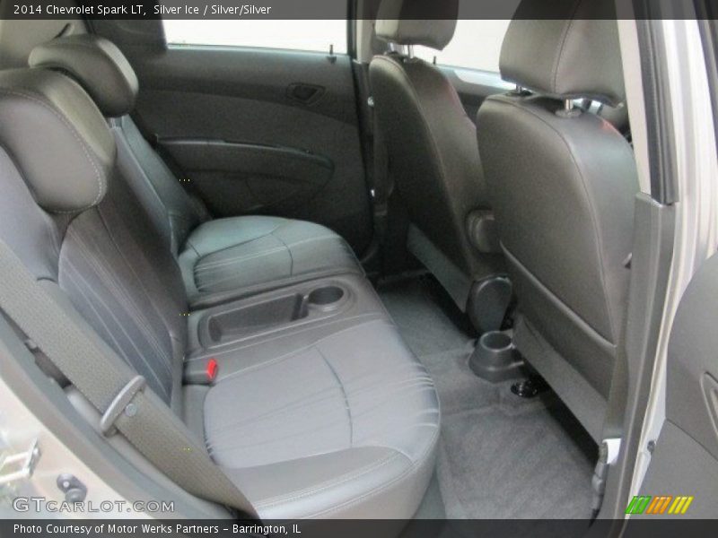 Silver Ice / Silver/Silver 2014 Chevrolet Spark LT