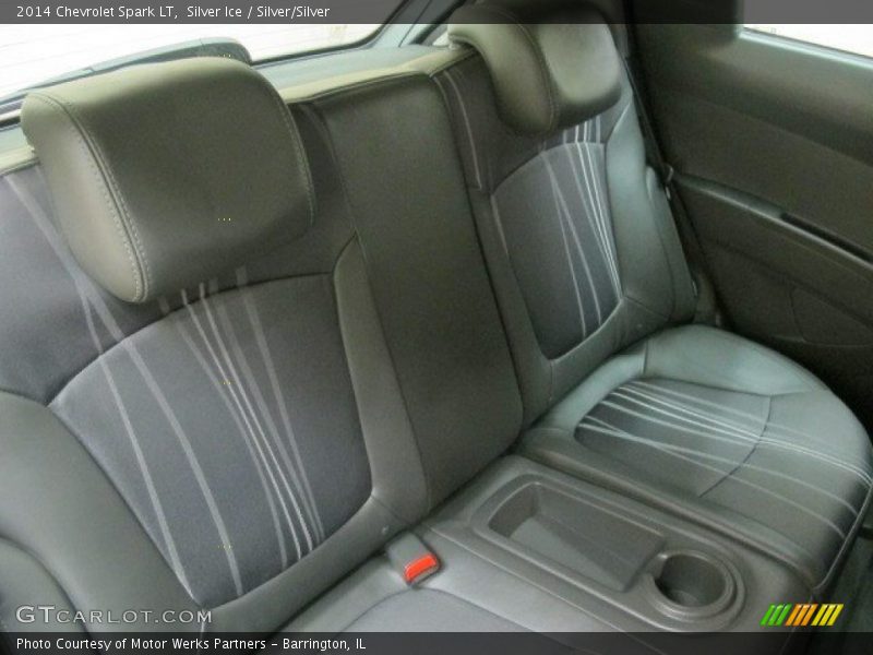 Silver Ice / Silver/Silver 2014 Chevrolet Spark LT