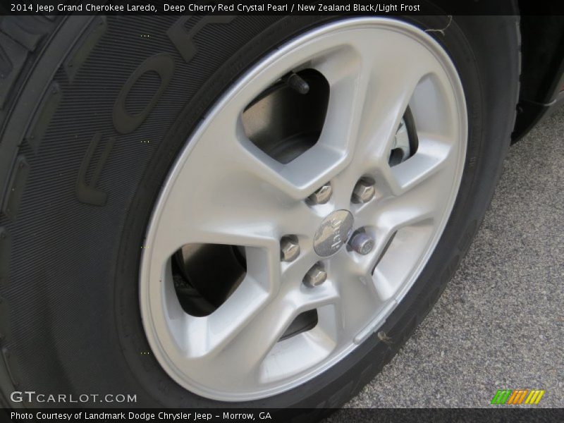 Deep Cherry Red Crystal Pearl / New Zealand Black/Light Frost 2014 Jeep Grand Cherokee Laredo