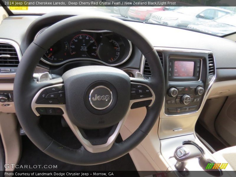 Deep Cherry Red Crystal Pearl / New Zealand Black/Light Frost 2014 Jeep Grand Cherokee Laredo