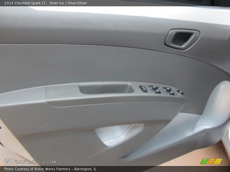 Silver Ice / Silver/Silver 2014 Chevrolet Spark LT