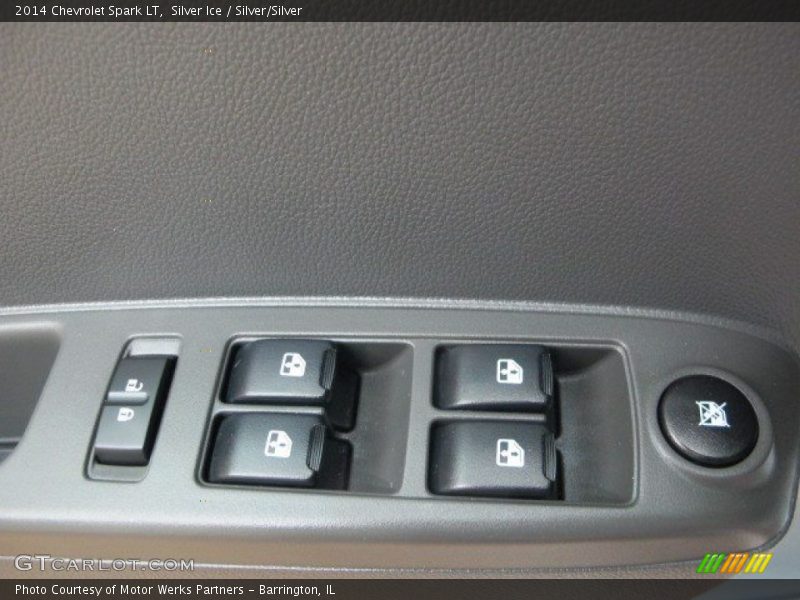 Silver Ice / Silver/Silver 2014 Chevrolet Spark LT
