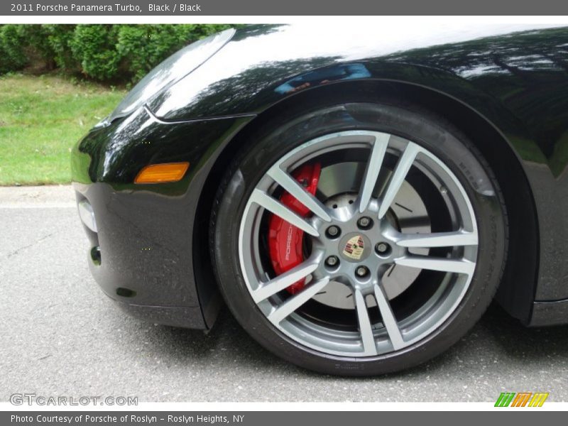 Black / Black 2011 Porsche Panamera Turbo