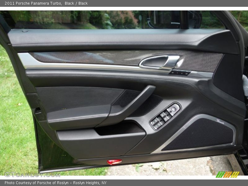 Black / Black 2011 Porsche Panamera Turbo