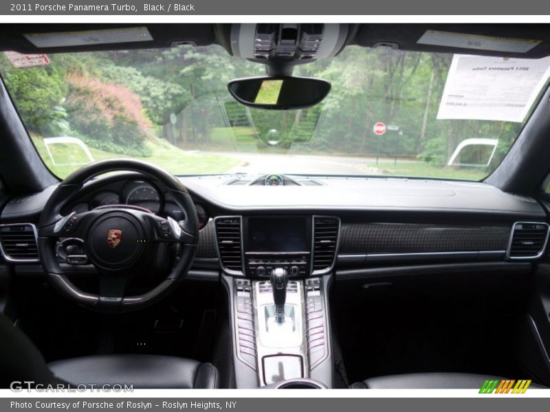 Black / Black 2011 Porsche Panamera Turbo