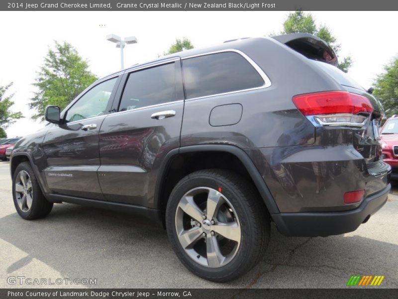 Granite Crystal Metallic / New Zealand Black/Light Frost 2014 Jeep Grand Cherokee Limited