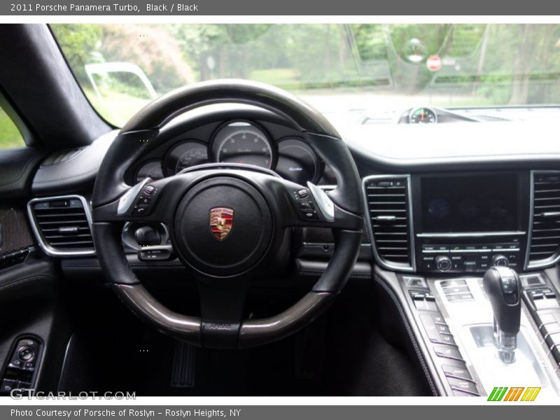 Black / Black 2011 Porsche Panamera Turbo