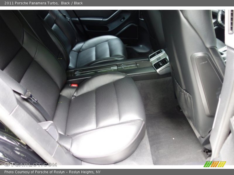 Black / Black 2011 Porsche Panamera Turbo