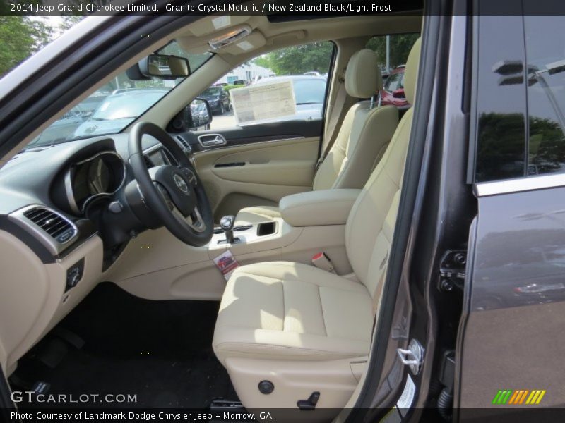 Granite Crystal Metallic / New Zealand Black/Light Frost 2014 Jeep Grand Cherokee Limited