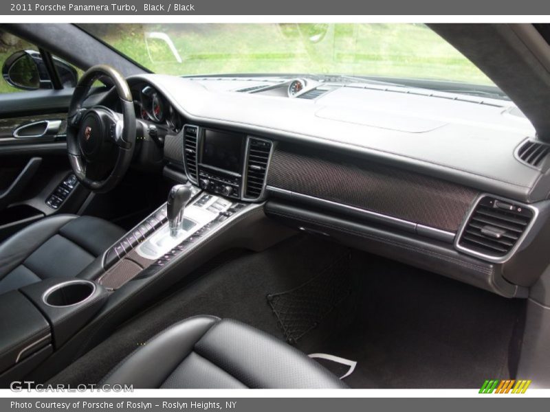 Black / Black 2011 Porsche Panamera Turbo