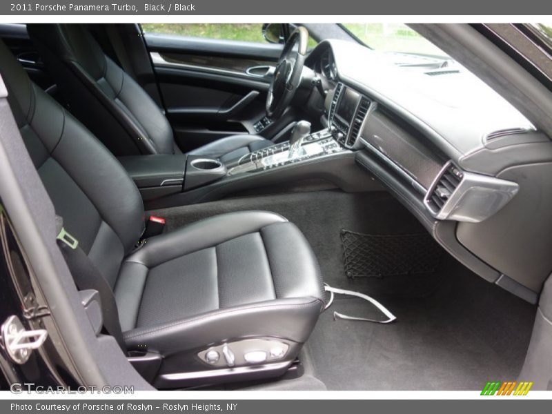 Black / Black 2011 Porsche Panamera Turbo