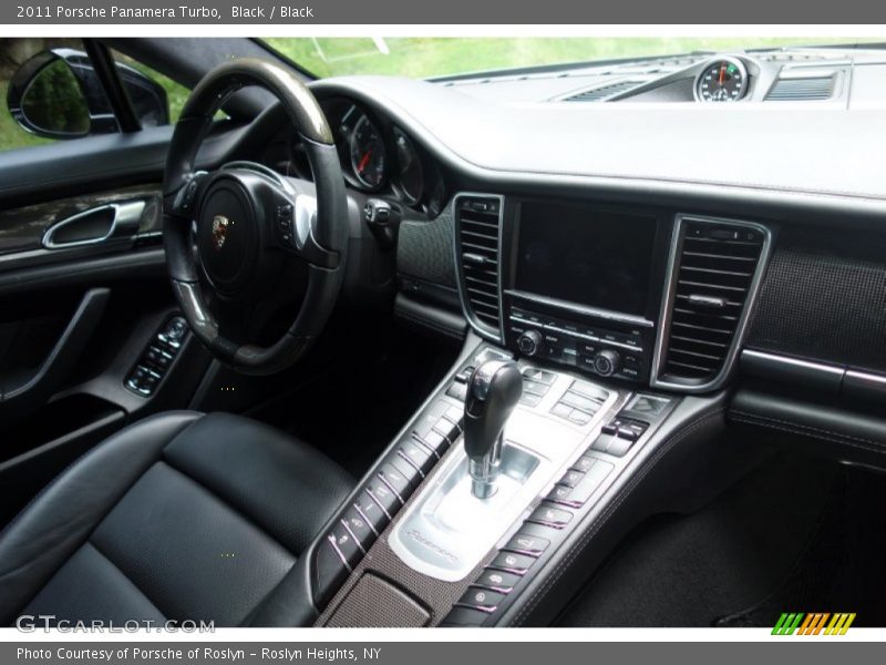 Black / Black 2011 Porsche Panamera Turbo