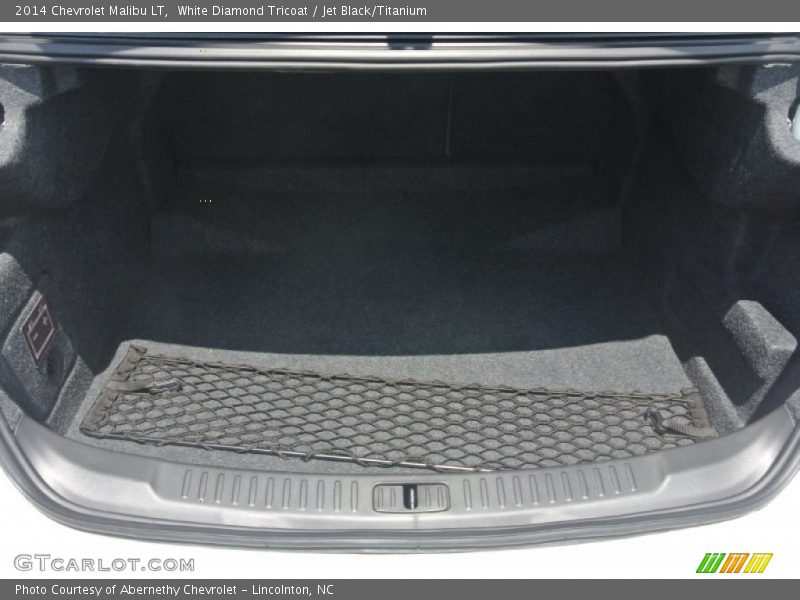 White Diamond Tricoat / Jet Black/Titanium 2014 Chevrolet Malibu LT