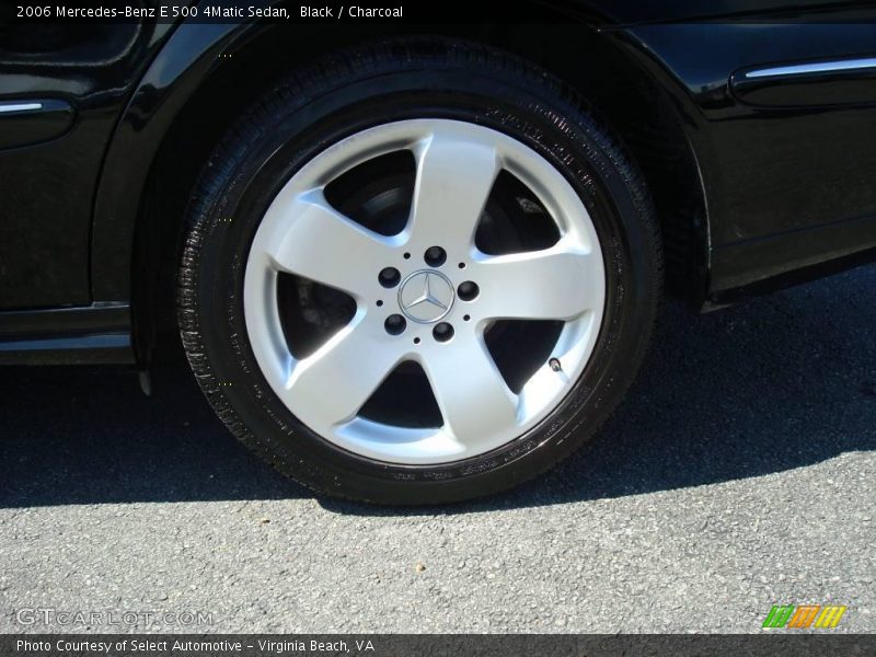 Black / Charcoal 2006 Mercedes-Benz E 500 4Matic Sedan